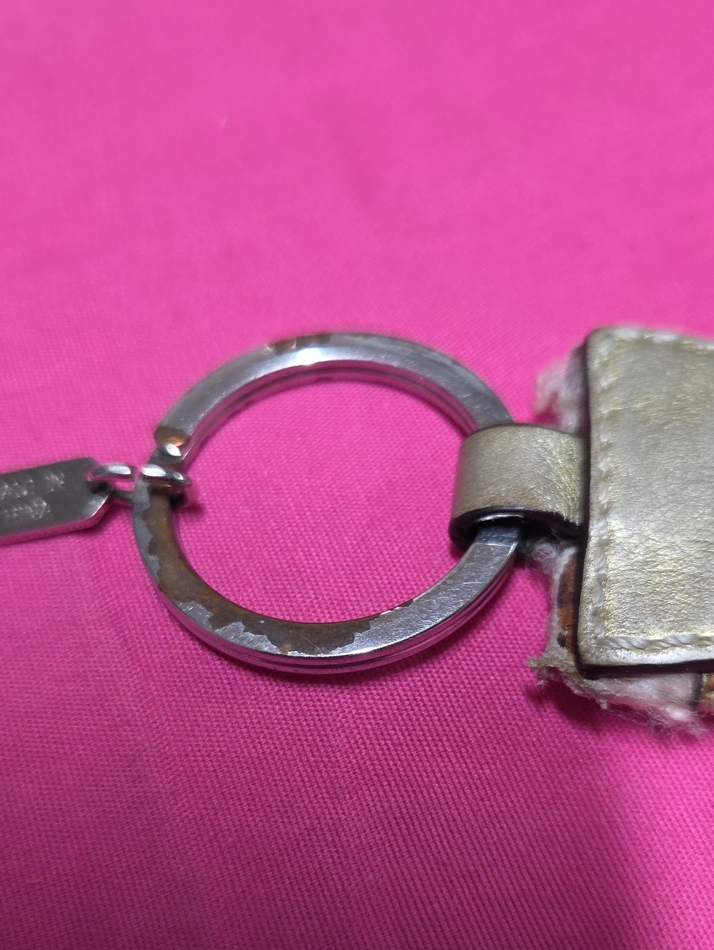 Authentic COACH leather Boot Keychain - Picture 3 of 6